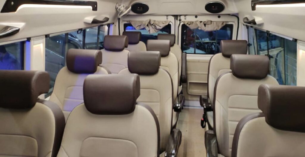 Renting a Tempo Traveller