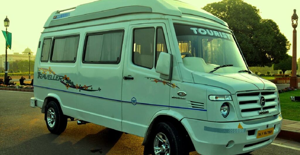 Renting a Tempo Traveller