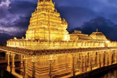 One Day Chennai to Vellore Golden Temple Trip by Cab